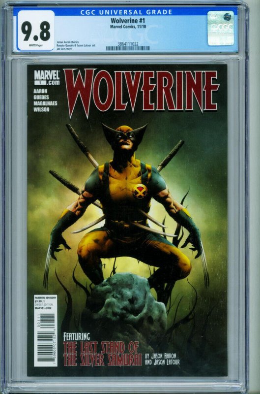 Wolverine #1 CGC 9.8 2010 Marvel comic book 3864111022