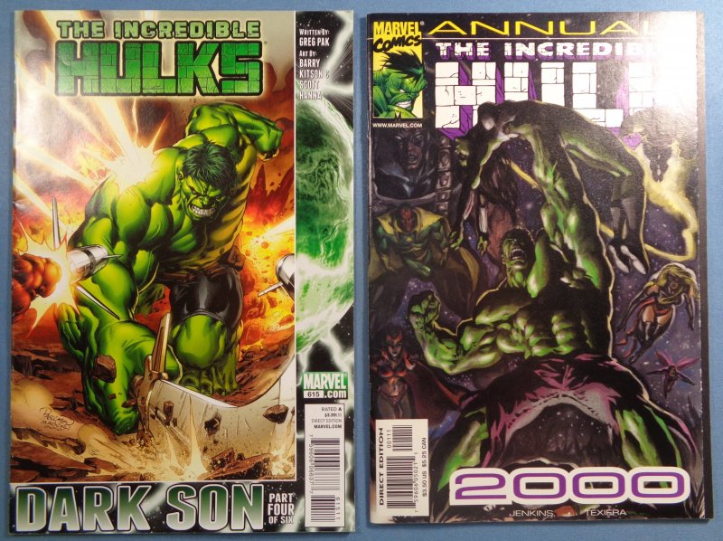 Lot of 21 Incredible Hulk 2nd Series Comics Deadpool Spider-Man