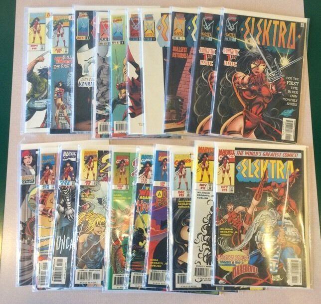 Elektra 1-4 6-19 Near Mint Lot Run Set