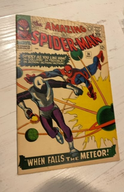 The Amazing Spider-Man #36 (1966)when falls the meteor 1 st looter