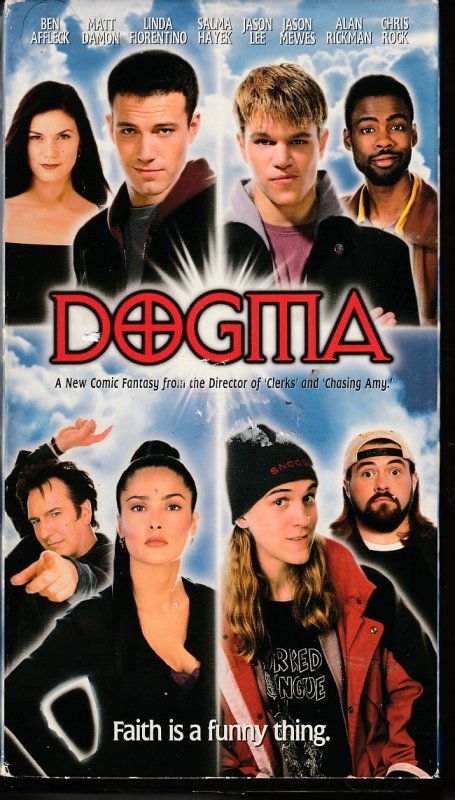 Dogma VHS  Director/Comic Book writer Kevin Smith's Controversial Movie !