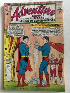 Adventure  329, VG, basic Bizarro! Water damage reader