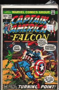 Captain America #159 (1973) Captain America and the Falcon