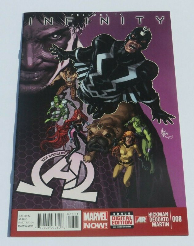 New Avengers #8 VF/NM Infinity Marvel Comic 1st Black Order Key Issue 2013