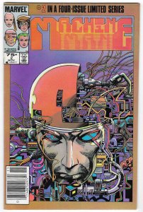 Machine Man #2 Newsstand Edition (1984)