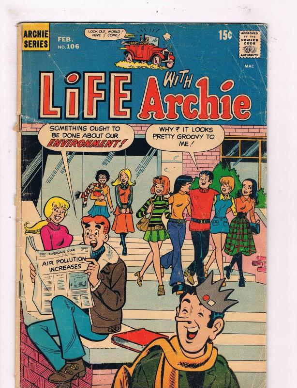 Life With Archie # 106 VG Archie Series Comic Books Jughead Betty Veronica! SW11