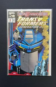 Transformers: Generation 2 #1 Newsstand Cover (1993)