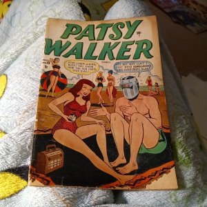 Patsy Walker 19 Marvel / Atlas Comic Book 1948 Golden Age Kurtzman's Hey Look