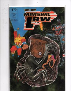 Marvel/Epic Comics Marshal Law #5 Pat Mills Story Kevin O'Neill Cover & Art