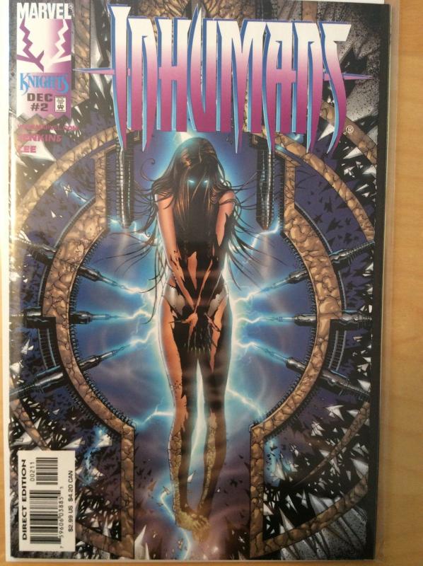 INHUMANS 1 2 3 4 5 6 7 8 9 10 11 12 NM, 1ST PRINTS, MARVEL KNIGHTS COMPLETE SET