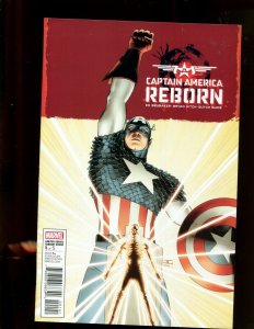 CAPTAIN AMERICA: REBORN #1 (9.2) LAURA MARTIN VARIANT COVER! 2009~