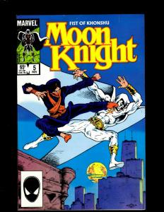 11 Moon Knight Marvel Comic Books #1 2 3 4 5 6, #1 2 3 4 9 JF25