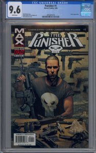 PUNISHER #1 CGC 9.6 2004 MAX 