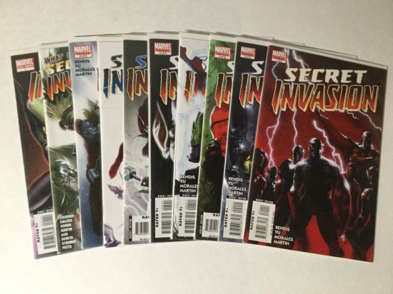 Secret Invasion 1-8 What If Skrulls Lot Nm Near Mint Marvel