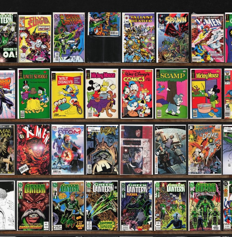 Huge Lot 140+ Comics with Green Lantern, Generation X, X-O Manowar & More!