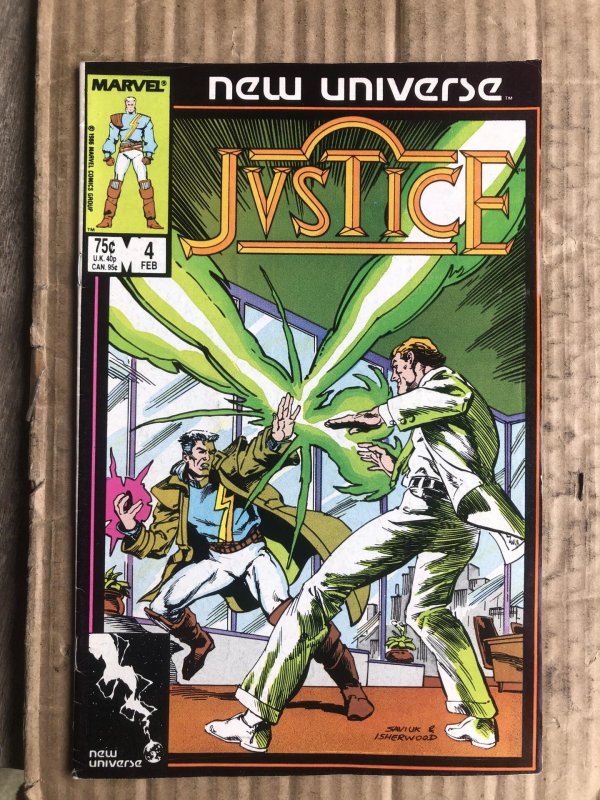 Justice #4 Direct Edition (1987)