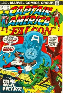 Captain America (1st Series) #158 VG; Marvel | low grade comic - save on shippin