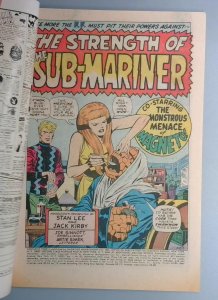 Fantastic Four #102 VF Last Jack Kirby Issue Marvel 1970 BW1