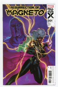 Resurrection of Magneto #1 Al Ewing Storm Blue Marvel NM