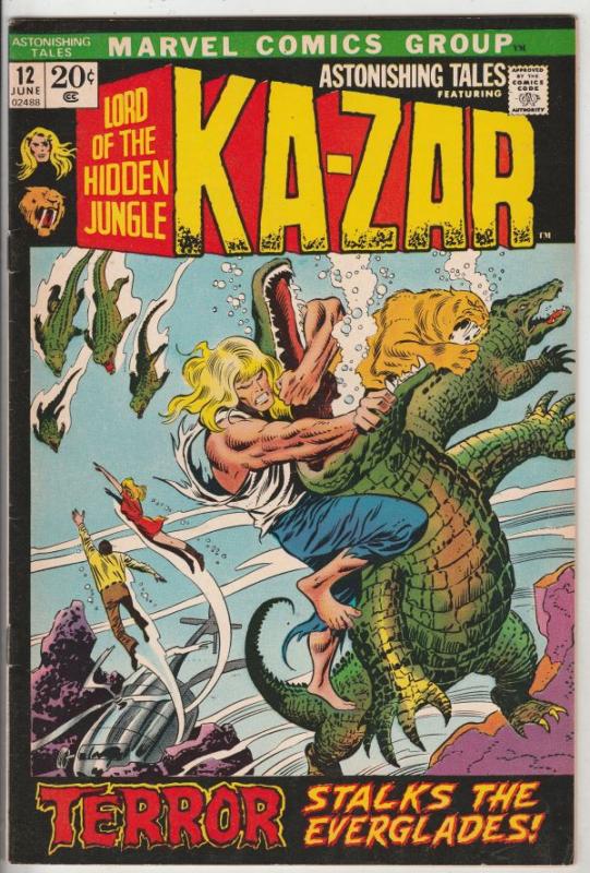 Astonishing Tales #12 (Jun-72) VF+ High-Grade Ka-Zar