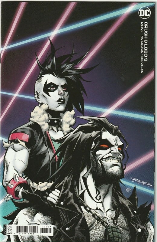 Crush & Lobo # 3 of 8 Variant Cover NM DC [B2]