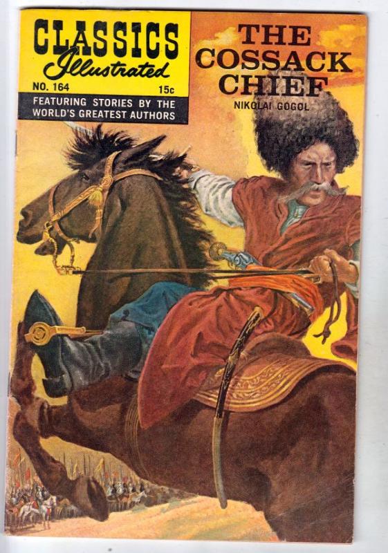 Classics Illustrated #164 (Oct-61) FN/VF Mid-High-Grade Cossack Chief Nikgola...