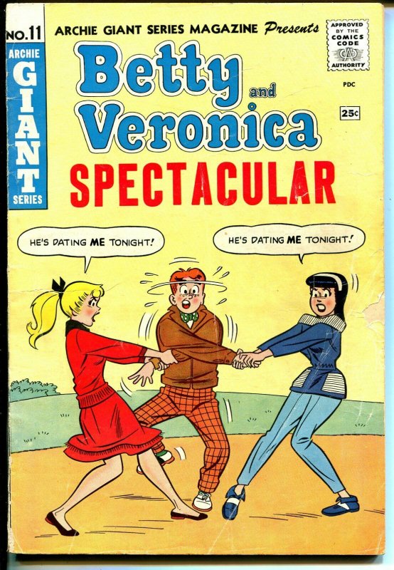 Archie's Giant Series #11 1961-Betty & Veronica Spectacular- FAIR