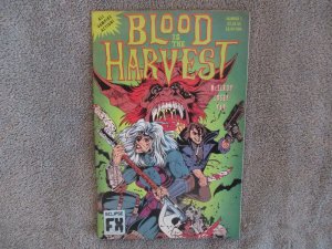 1992 Blood Is The Harvest #1 July Eclipse FX Comics VG/FN