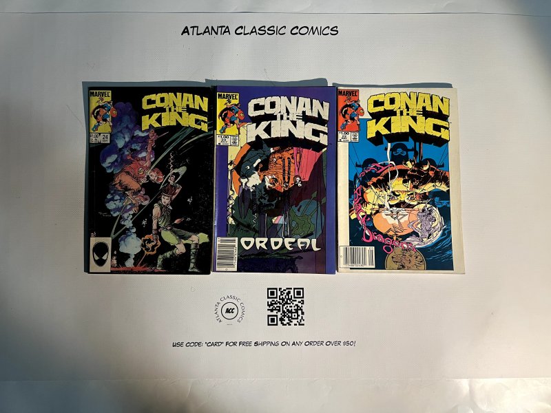 3 Conan The King Marvel Comic Books# 22 23 24 Avengers Defenders Thor  2 JS13