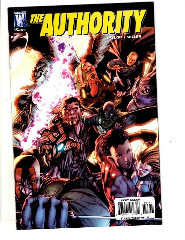 Lot Of 6 The Authority Wildstorm Comic Books # 23 24 25 27 28 1 Taylor JC11