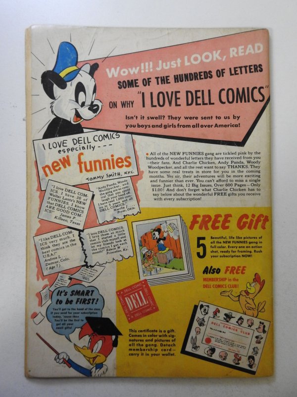 Walter Lantz New Funnies #176 (1951) VG+ Condition stamp fc