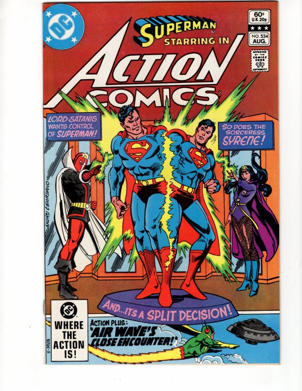 Action Comics #534 High Grade Bronze DC