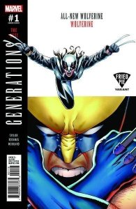 GENERATIONS WOLVERINE & ALL-NEW WOLVERINE #1 CASSADAY FRIED PIE VARIANT MARVEL