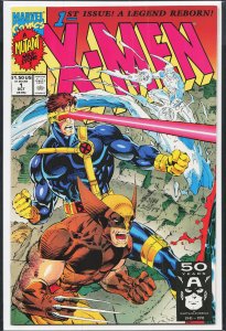 X-Men #1 Wolverine and Cyclops Cover (1991) X-Men [Key Issue]