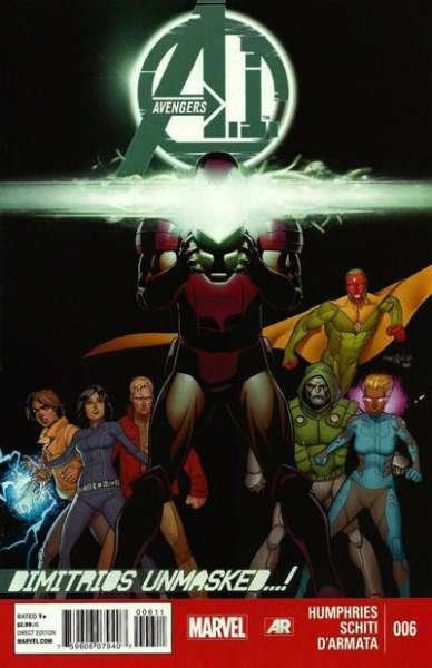 Avengers A.I. #6, VF+ (Stock photo)