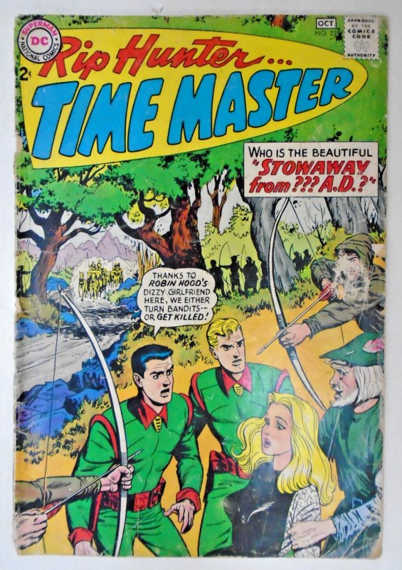 *Rip Hunter (1961 DC) #16vg, 19vg, 22vg