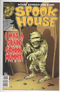 SPOOK HOUSE #1 2 3 4 5, NM, #1 signed by Eric Powell, 2016, Albatross, Mannion
