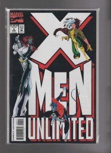 X-Men Unlimited #2,3,4,5 (1993)