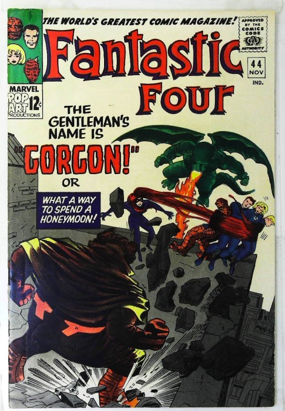 Fantastic Four (1961 series)  #44, VF- (Actual scan)