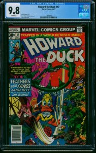 Howard the Duck #17 CGC NM/M 9.8 White Pages