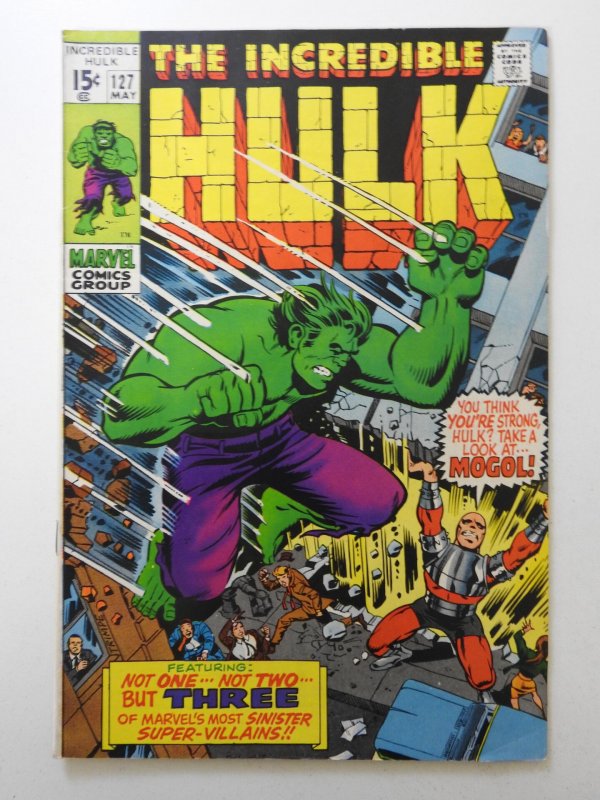 The Incredible Hulk #127 (1970) Sharp Fine+ Condition!