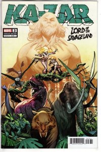 KA-ZAR LORD SAVAGE LAND #3 (OF 5) LARRAZ VAR