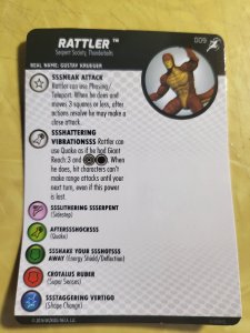 HeroClix: Superior Foes of Spider-Man #9 Rattler