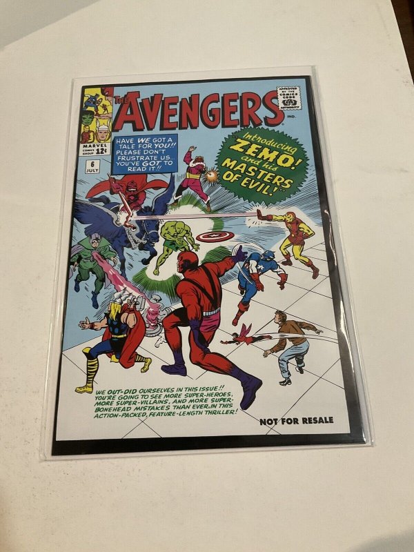Avengers 6 Vf Very Fine 8.0 Legends Toybiz Reprint Marvel
