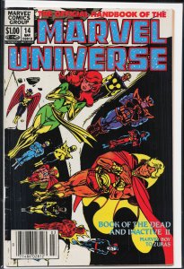 The Official Handbook of the Marvel Universe #14 (1984) Marvel Boy