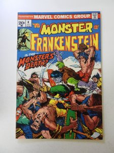 The Frankenstein Monster #4 (1973) FN+ condition