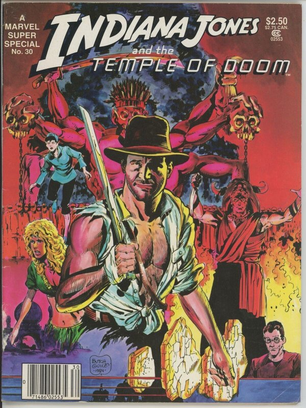 Marvel Super Special #30 (1977 Magazine) - 6.0 FN *Temple of Doom* 