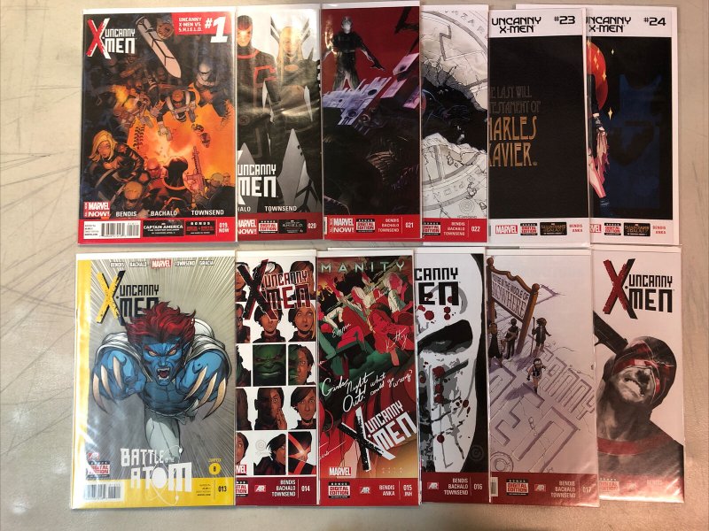Uncanny X-Men (2013) #1-31 33 35 600 + Annual & Special VF+/NM Near Complete Set
