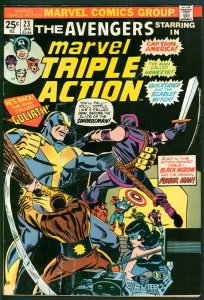 Marvel Triple Action 23 FN- 5.5 Avengers Marvel 1975