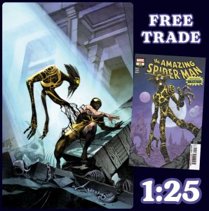 AMAZING SPIDER-MAN #15 ? PEPE LARRAZ 1:25 VIRGIN 2ND PRINTING VARIANT KEY ISSUE